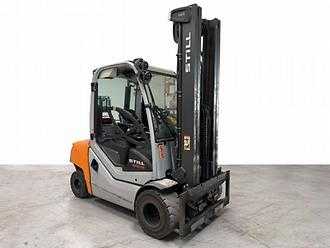 Used Forklift Truck STILL RX 70-35 DIESEL VIERRADFRONTSTAPLER (13056040) backdrop