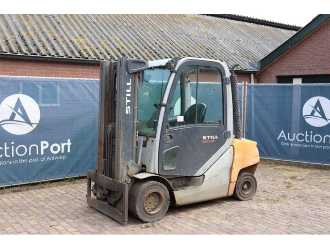 Used Forklift Truck STILL RX 70-35 DIESEL VIERRADFRONTSTAPLER (13060372)