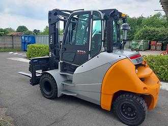 Used Forklift Truck STILL RX 70-80/900 DIESEL VIERRADFRONTSTAPLER (13047226)