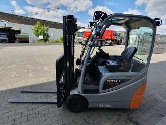 Used Forklift Truck STILL RX20-14 / Triplex: 4.30m! / 2.013h / SS ELEKTRO VIERRADFRONTSTAPLER (13024793)