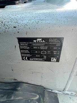 Used Forklift Truck STILL RX20-16 E3 ELEKTRO DREIRADFRONTSTAPLER (13074335)