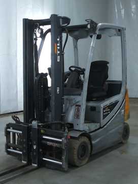 Used Forklift Truck STILL RX20-16P ELEKTRO VIERRADFRONTSTAPLER (13041893) backdrop