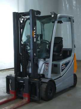 Used Forklift Truck STILL RX20-16P ELEKTRO VIERRADFRONTSTAPLER (13074843) backdrop