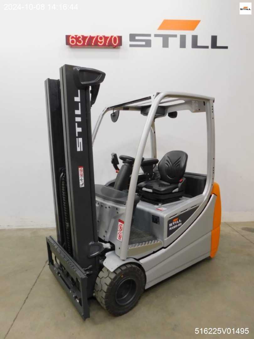 Used Forklift Truck STILL RX20-20L ELEKTRO DREIRADFRONTSTAPLER (12916666)
