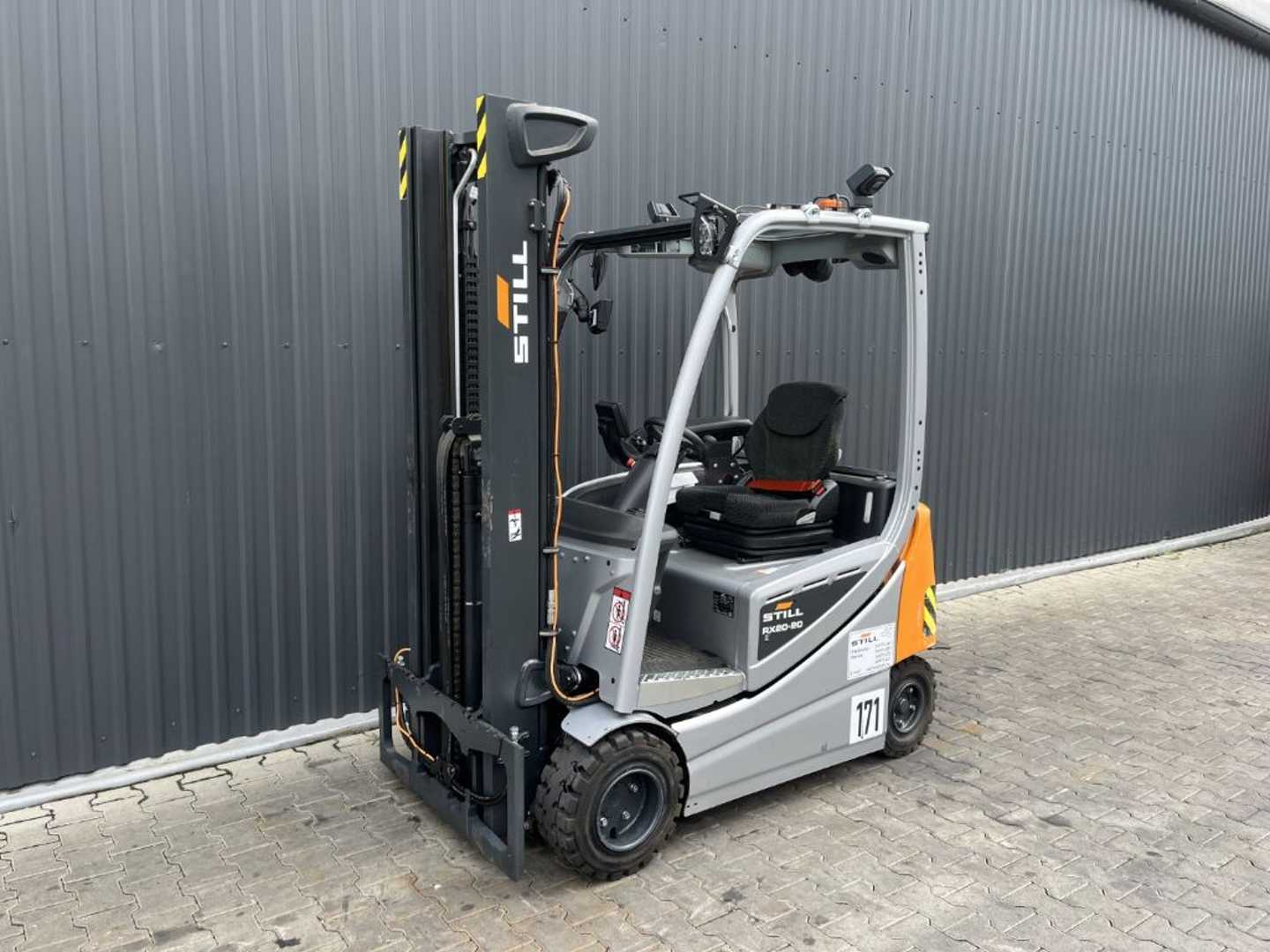 Used Forklift Truck STILL RX20-20P ELEKTRO VIERRADFRONTSTAPLER (13050564)