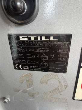 Used Forklift Truck STILL RX20-20P ELEKTRO VIERRADFRONTSTAPLER (13071055)