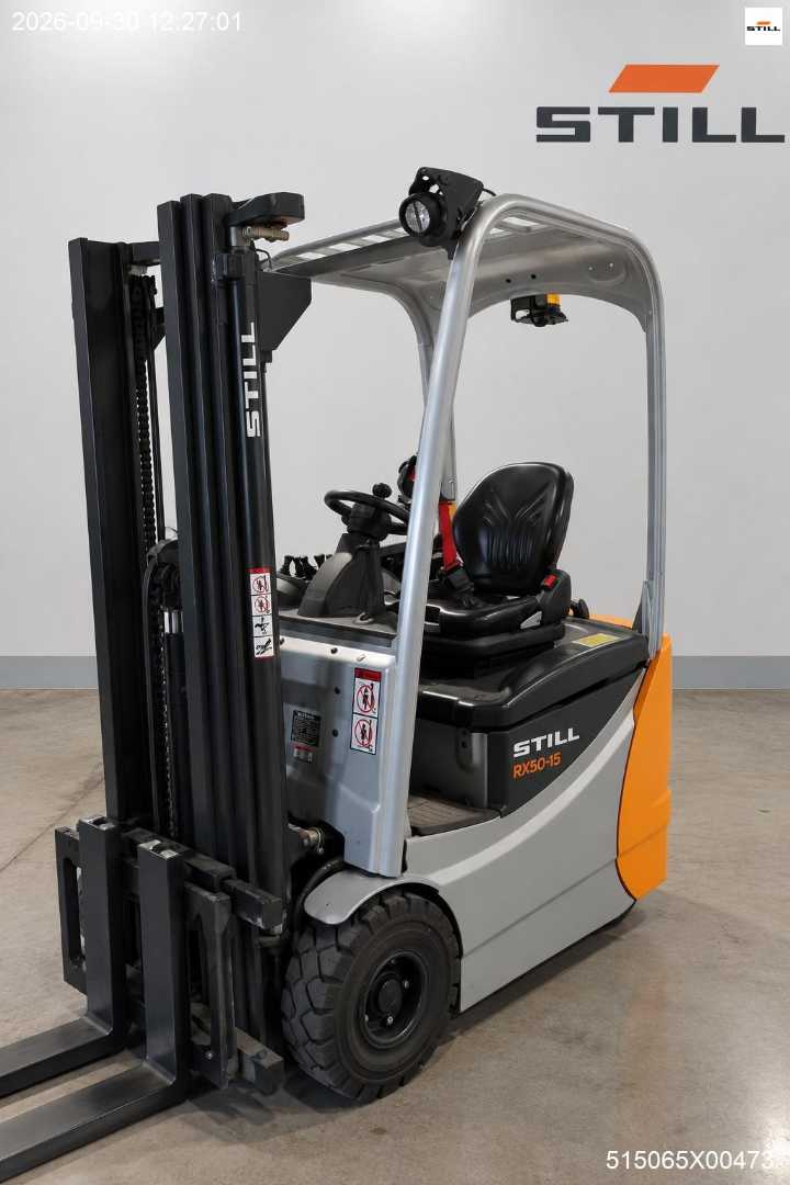 Used Forklift Truck STILL RX50-15 ELEKTRO DREIRADFRONTSTAPLER (13071510)