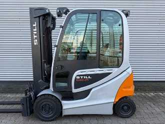 Used Forklift Truck STILL RX60-25 ELEKTRO VIERRADFRONTSTAPLER (13025392) backdrop