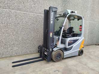 Used Forklift Truck STILL RX60-25 ELEKTRO VIERRADFRONTSTAPLER (13031168) backdrop