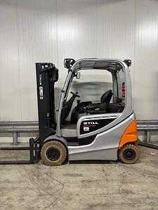 Used Forklift Truck STILL RX60-25 ELEKTRO VIERRADFRONTSTAPLER (13051309) backdrop