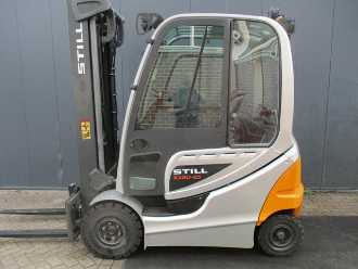 Used Forklift Truck STILL RX60-25 ELEKTRO VIERRADFRONTSTAPLER (13071688) backdrop