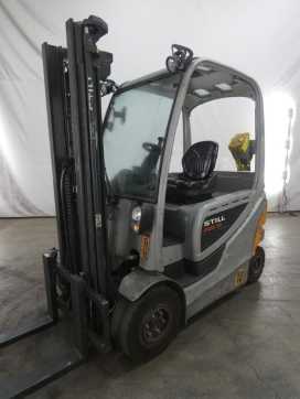 Used Forklift Truck STILL RX60-25 ELEKTRO VIERRADFRONTSTAPLER (13075337) backdrop