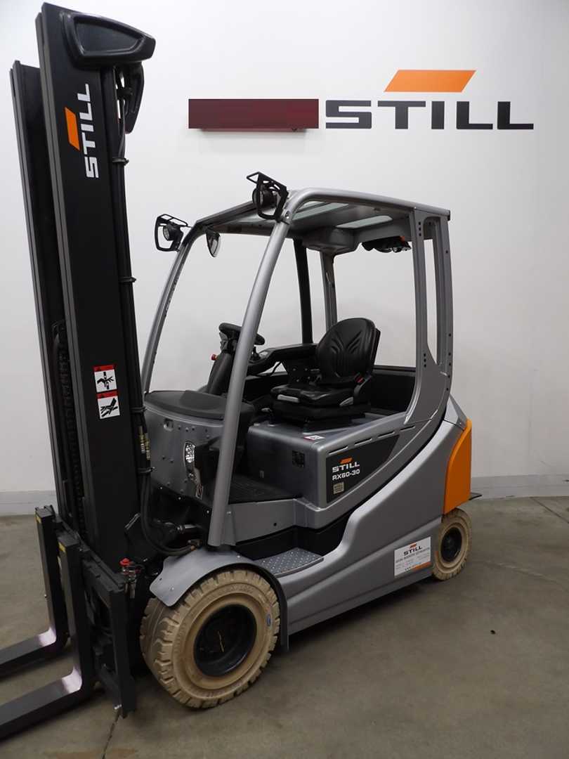 Used Forklift Truck STILL RX60-30 ELEKTRO VIERRADFRONTSTAPLER (13059991)