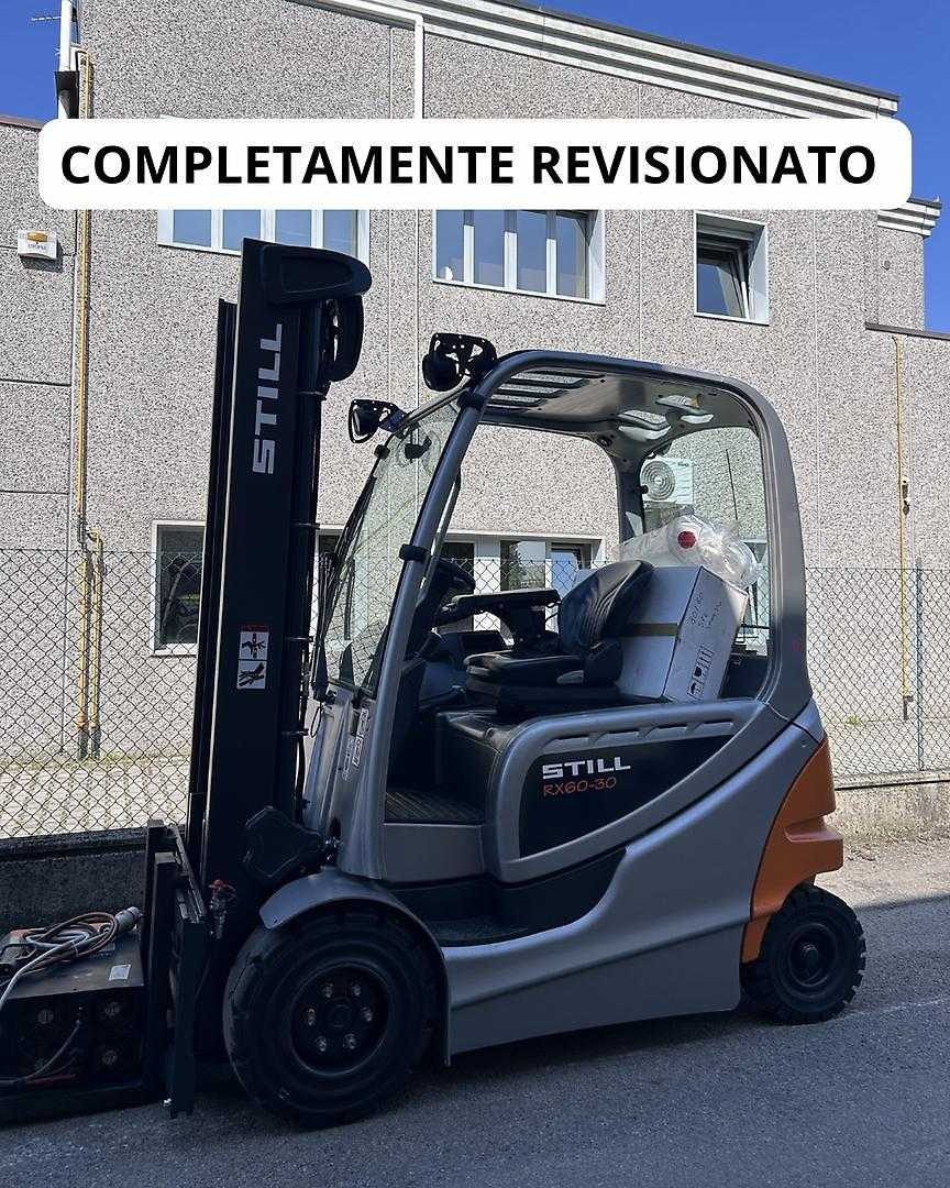 Used Forklift Truck STILL RX60-30 ELEKTRO VIERRADFRONTSTAPLER (13071210)