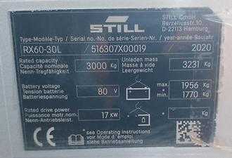 Used Forklift Truck STILL RX60-30L ELEKTRO VIERRADFRONTSTAPLER (13055046)