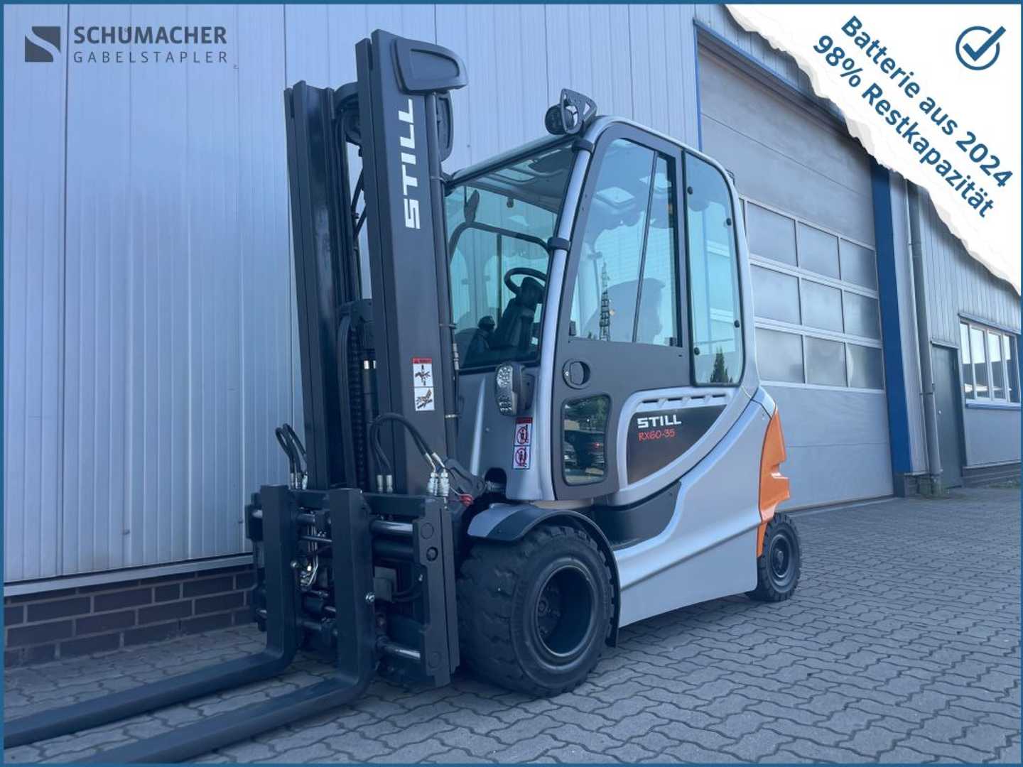 Used Forklift Truck STILL RX60-35 ELEKTRO VIERRADFRONTSTAPLER (13060765)