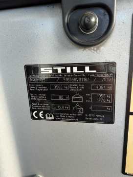 Used Forklift Truck STILL RX60-35 ELEKTRO VIERRADFRONTSTAPLER (13069238)