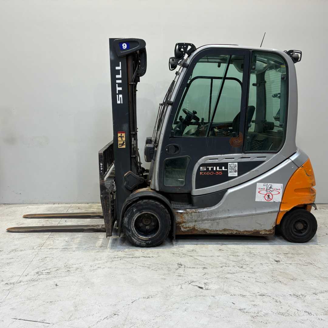 Used Forklift Truck STILL RX60-35_ENGROS ELEKTRO VIERRADFRONTSTAPLER (13066766)