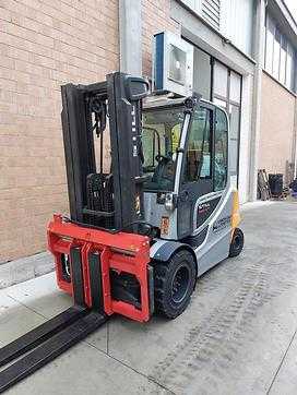 Used Forklift Truck STILL RX60-50/600 ELEKTRO VIERRADFRONTSTAPLER (13024048)