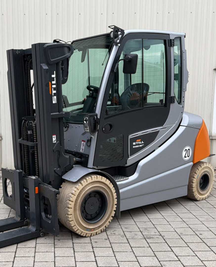 Used Forklift Truck STILL RX60-50/600 ELEKTRO VIERRADFRONTSTAPLER (13075045)
