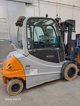 Used Forklift Truck STILL RX60-50 ELEKTRO VIERRADFRONTSTAPLER (12810367) backdrop