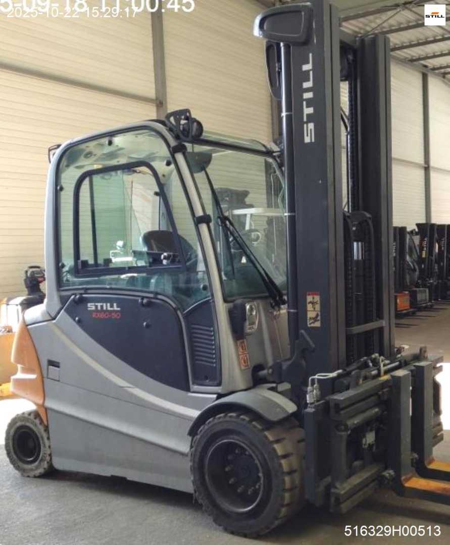 Used Forklift Truck STILL RX60-50 ELEKTRO VIERRADFRONTSTAPLER (12972676)