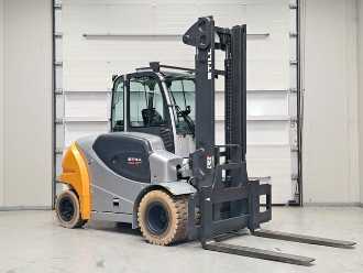 Used Forklift Truck STILL RX60-80/900 ELEKTRO VIERRADFRONTSTAPLER (12964610)