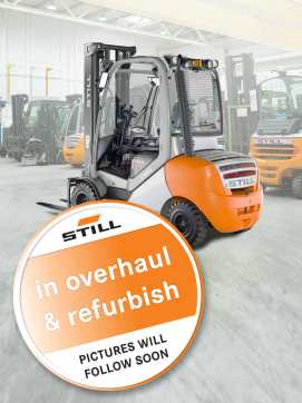Used Forklift Truck STILL RX70-25 DIESEL VIERRADFRONTSTAPLER (13066478) backdrop