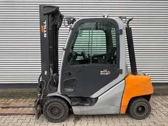 Used Forklift Truck STILL RX70-25 LSP600 DIESEL VIERRADFRONTSTAPLER (13032336) backdrop