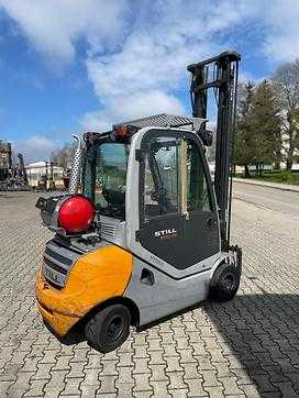 Used Forklift Truck STILL RX70-25T GAS VIERRADFRONTSTAPLER (12794369)