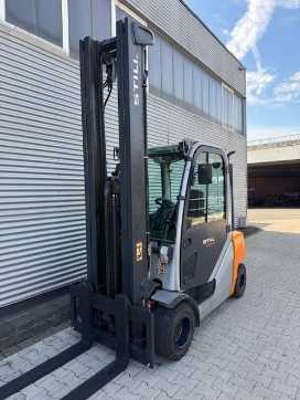 Used Forklift Truck STILL RX70-35 DIESEL VIERRADFRONTSTAPLER (13021678)