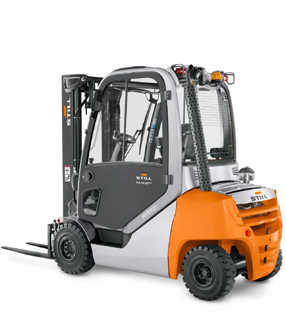 Used Forklift Truck STILL RX70-35 DIESEL VIERRADFRONTSTAPLER (13076230)