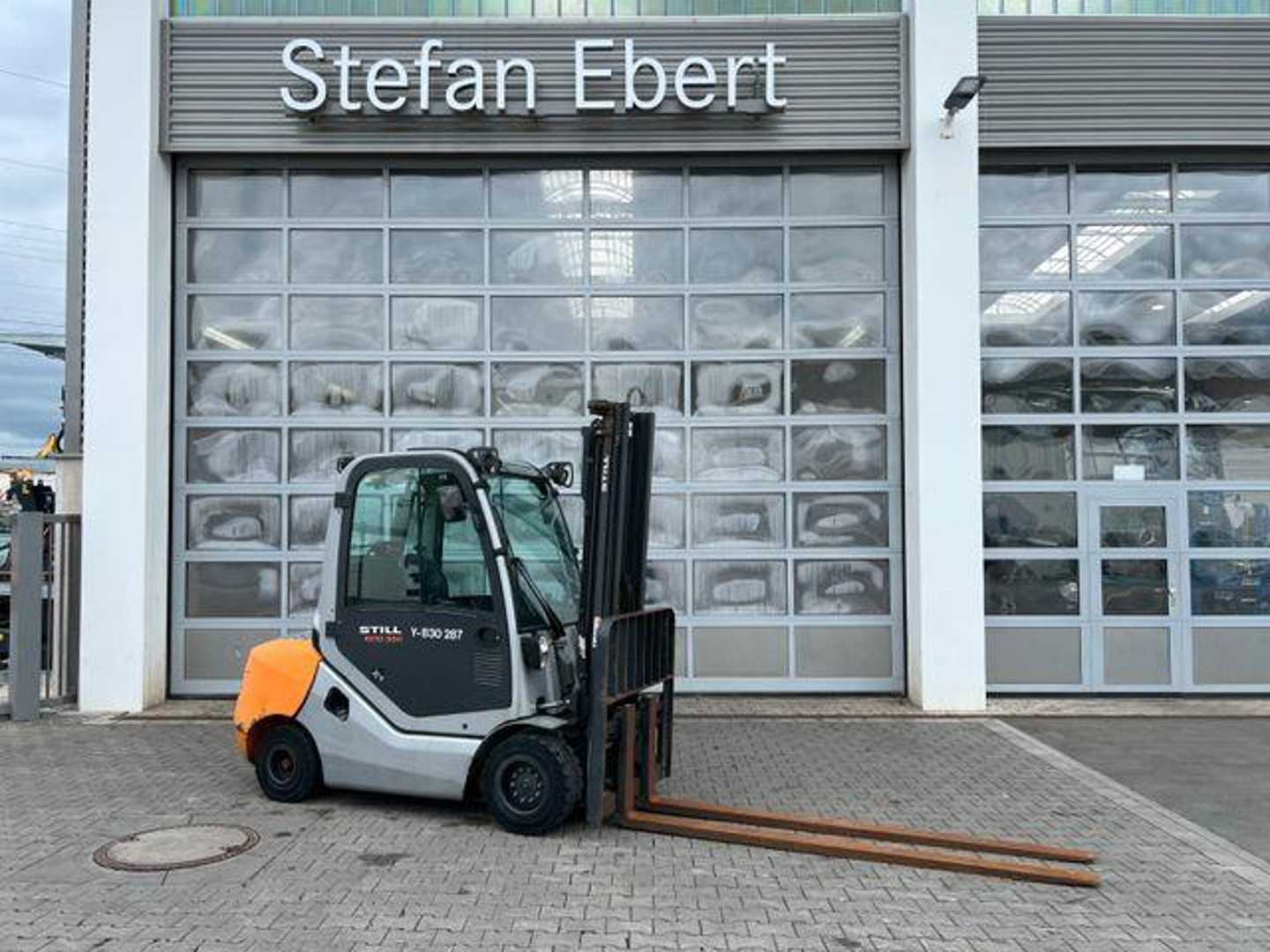 Used Forklift Truck STILL RX70-35 / Duplex: 3.50m! / 8.413h / SS DIESEL VIERRADFRONTSTAPLER (13040313)