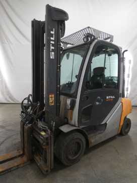 Used Forklift Truck STILL RX70-35T GAS VIERRADFRONTSTAPLER (13069800) backdrop