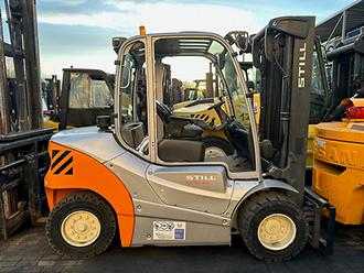 Used Forklift Truck STILL RX70-45 DIESEL VIERRADFRONTSTAPLER (12847403)