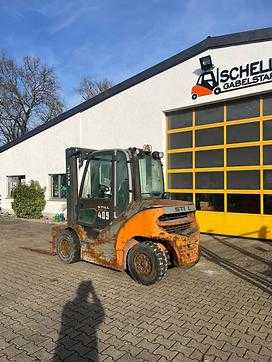 Used Forklift Truck STILL RX70-45 DIESEL VIERRADFRONTSTAPLER (13017687)