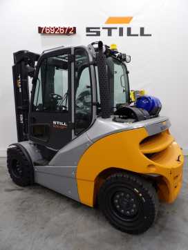 Used Forklift Truck STILL RX70-50/600T GAS VIERRADFRONTSTAPLER (13015387)