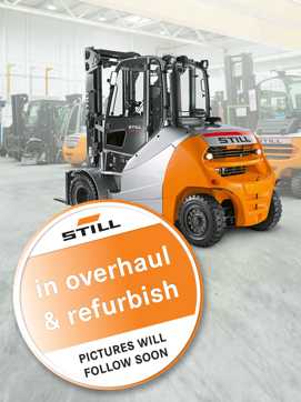 Used Forklift Truck STILL RX70-80 DIESEL VIERRADFRONTSTAPLER (13065914)
