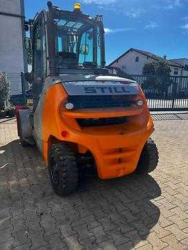Used Forklift Truck STILL RX70-80 DIESEL VIERRADFRONTSTAPLER (13068393)