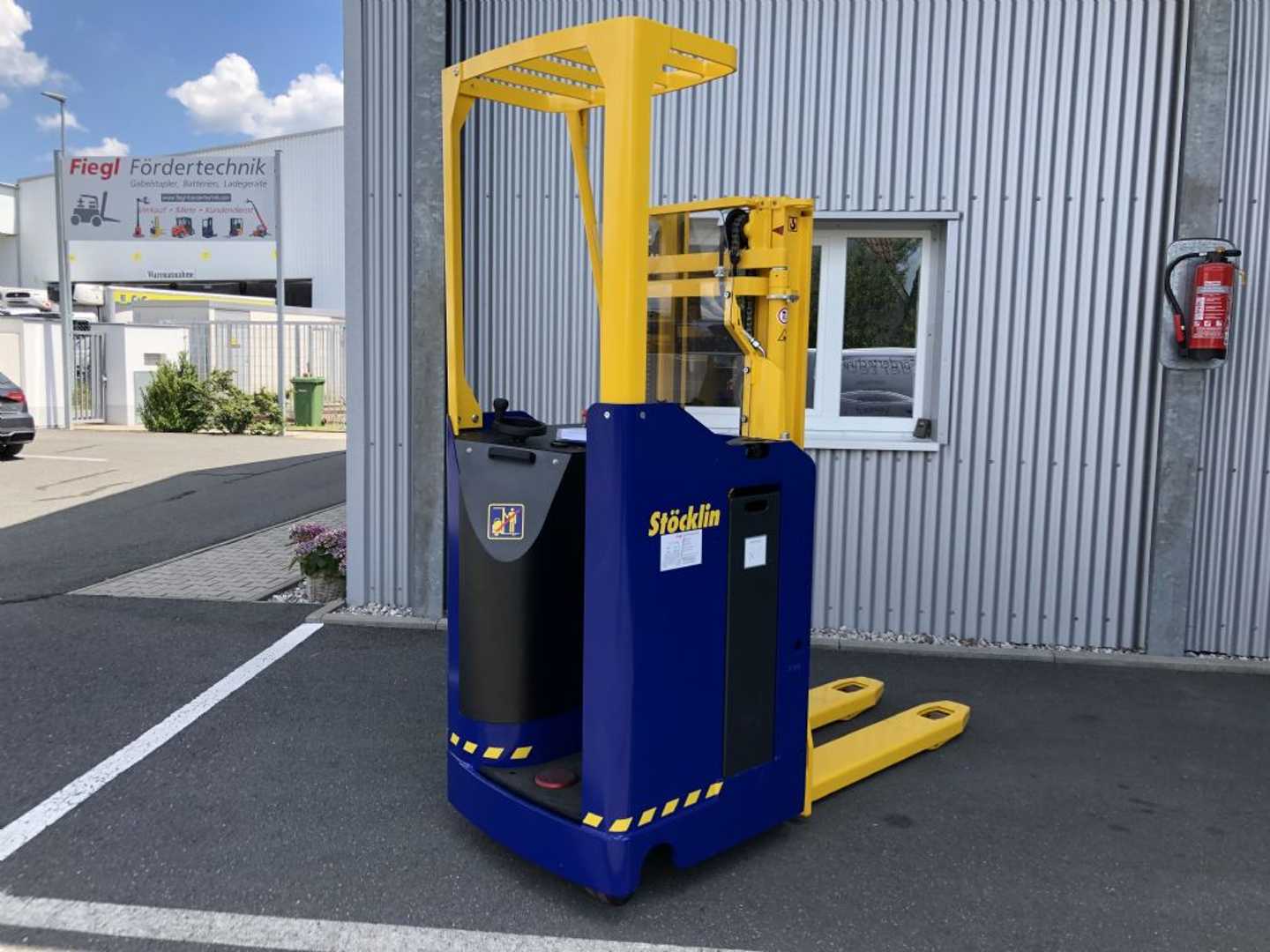 Used Forklift Truck STOECKLIN ESI 16 C39 ELEKTRO HOCHHUBWAGENFAHRERSTAND (12500621)