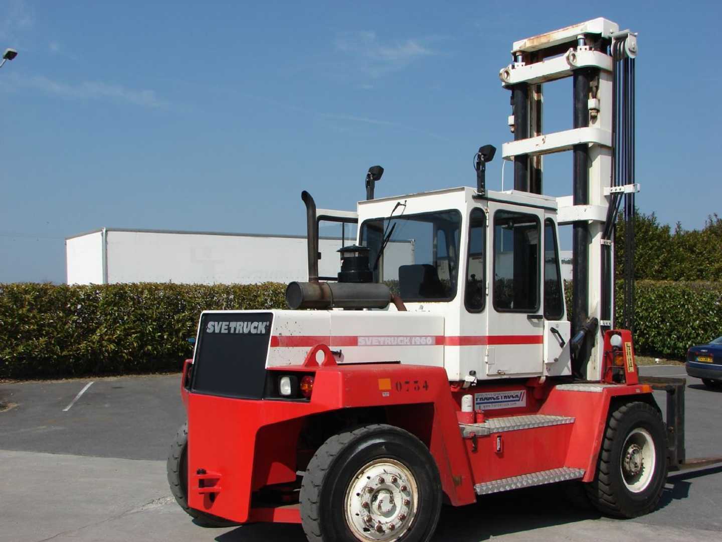 Used Forklift Truck SVETRUCK 12120-35 DIESEL VIERRADFRONTSTAPLER (12889755)