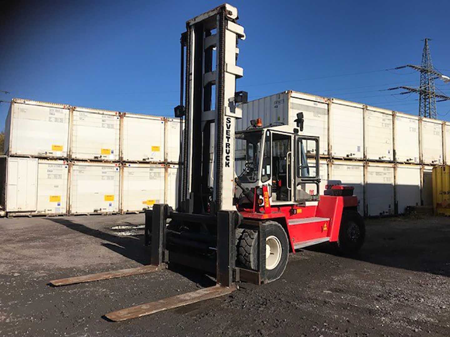 Used Forklift Truck SVETRUCK 12120-35 DIESEL VIERRADFRONTSTAPLER (13005263)