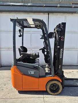 Used Forklift Truck TOYOTA  7FBEST13 ELEKTRO DREIRADFRONTSTAPLER (13012007)