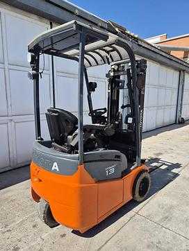 Used Forklift Truck TOYOTA  7FBEST13 ELEKTRO DREIRADFRONTSTAPLER (13012007)