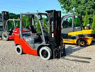 Used Forklift Truck TOYOTA 02-8FDF25 GAS VIERRADFRONTSTAPLER (13064266)