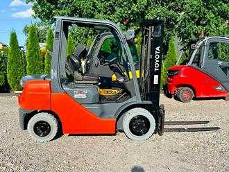 Used Forklift Truck TOYOTA 02-8FDF25 GAS VIERRADFRONTSTAPLER (13064266)