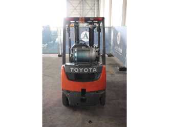 Used Forklift Truck TOYOTA 02-8FGF15 GAS VIERRADFRONTSTAPLER (13039023)