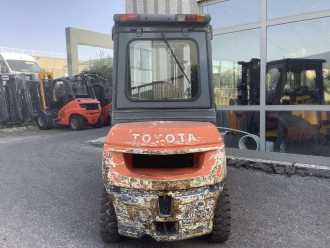 Used Forklift Truck TOYOTA 62-7FDF30 DIESEL VIERRADFRONTSTAPLER (13064390)