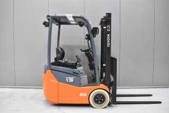 Used Forklift Truck TOYOTA 7FBEST13 /57627/ ELEKTRO DREIRADFRONTSTAPLER (13039647)