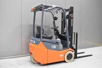 Used Forklift Truck TOYOTA 7FBEST13 /57627/ ELEKTRO DREIRADFRONTSTAPLER (13039647)